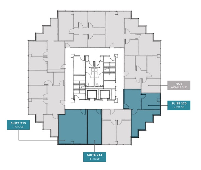 3180 University Ave, San Diego, CA à louer Plan d’étage– Image 1 sur 1