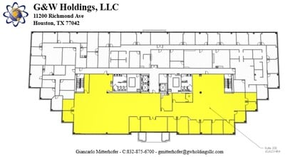 11200 Richmond Ave, Houston, TX à louer Plan d’étage– Image 1 sur 1
