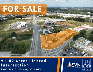Plus de détails pour 1985 S Highway 101, Duncan, SC - Local commercial à vendre