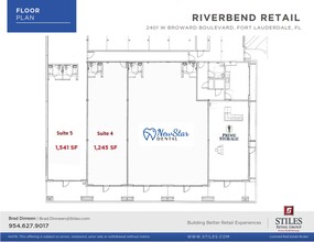 2401 W Broward Blvd, Fort Lauderdale, FL à louer Plan d’étage– Image 1 sur 1