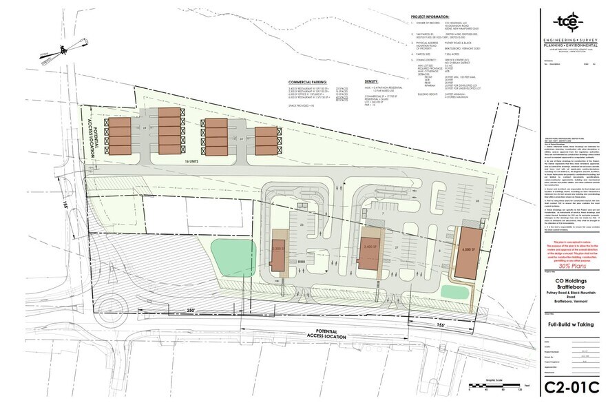 1030 Putney Road, Brattleboro, VT à vendre - Plan de site – Image 2 sur 2