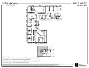 2021 Santa Monica Blvd, Santa Monica, CA à louer Plan d’étage– Image 1 sur 2