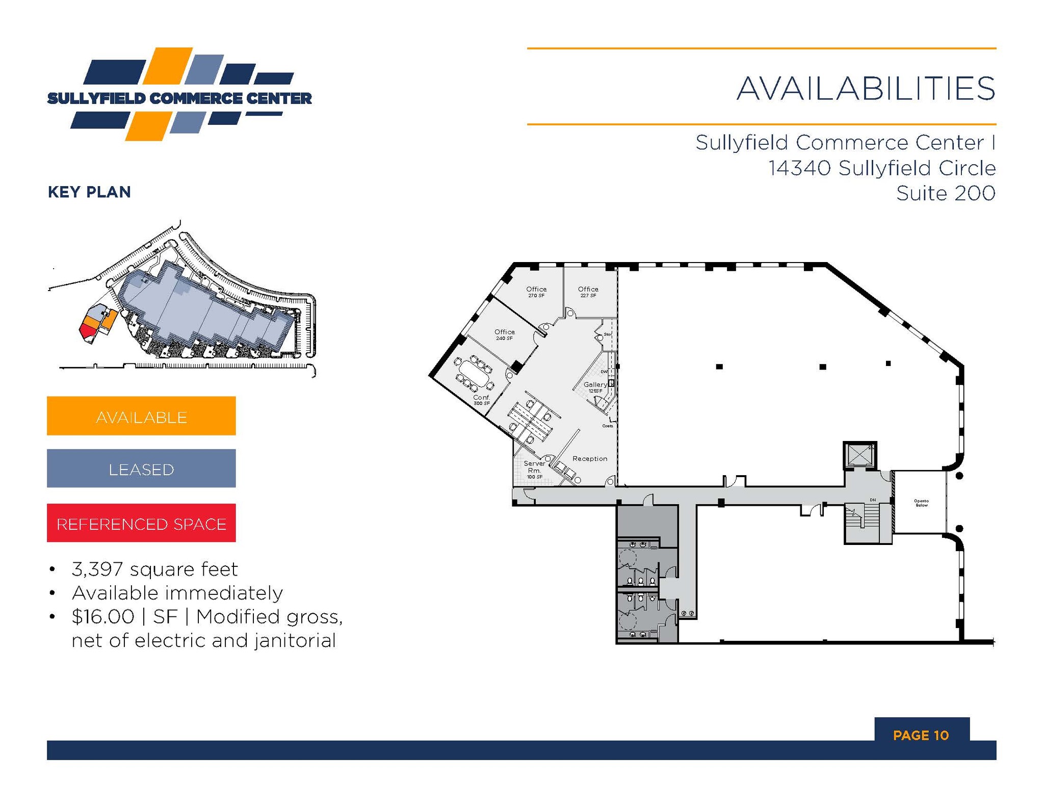 14340-14370 Sullyfield Cir, Chantilly, VA à louer Plan d’étage– Image 1 sur 1