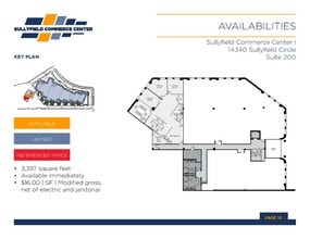 14340-14370 Sullyfield Cir, Chantilly, VA à louer Plan d’étage– Image 1 sur 1