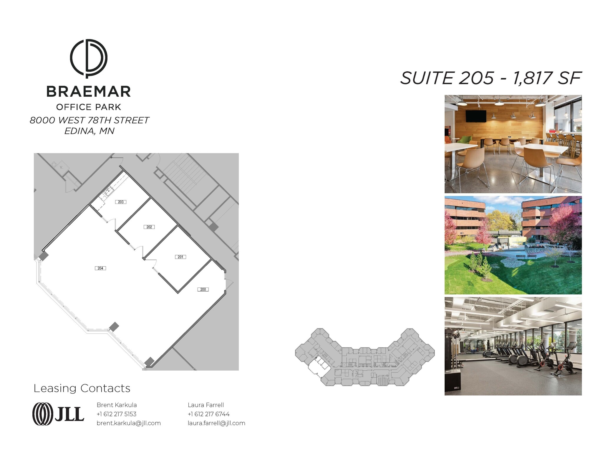 7900 W 78th St, Edina, MN à louer Plan d’étage– Image 1 sur 1