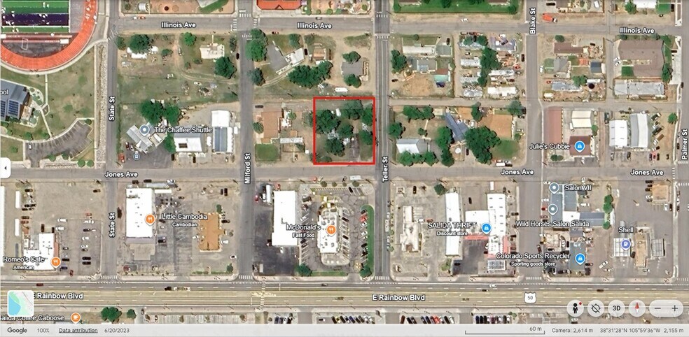 96 Jones Ave, Salida, CO à vendre - Aérien – Image 3 sur 10
