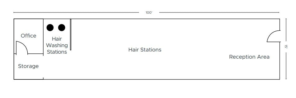 634 Broadway, San Diego, CA à louer Plan d’étage– Image 1 sur 1