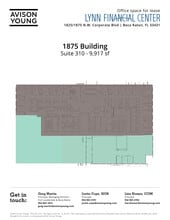 1875 NW Corporate Blvd, Boca Raton, FL à louer Plan d’étage– Image 1 sur 1