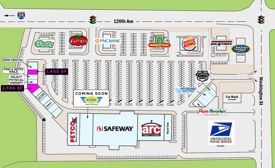 420 E 120th Ave, Northglenn, CO à louer - Plan de site – Image 2 sur 8