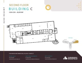 4200 Regent Blvd, Irving, TX à louer Plan d’étage– Image 2 sur 2