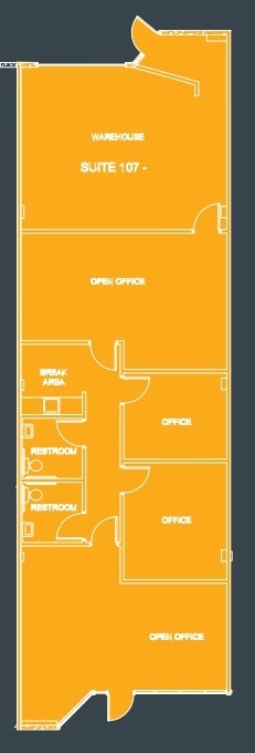 9520 Padgett St, San Diego, CA à louer Plan d’étage– Image 1 sur 1