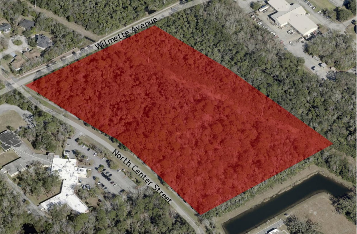 SEC of Wilmette Ave. & N. Center Street, Ormond Beach, FL à vendre Aérien– Image 1 sur 2