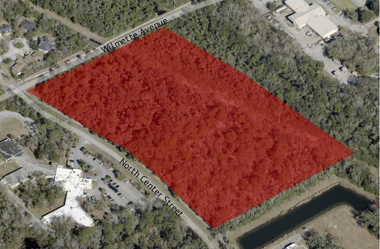 SEC of Wilmette Ave. & N. Center Street, Ormond Beach, FL à vendre Aérien– Image 1 sur 2