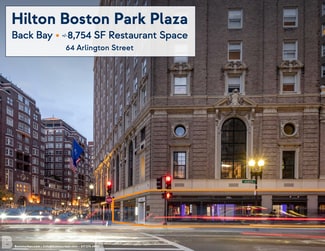 Plus de détails pour 50 Park Plz, Boston, MA - Local commercial à louer