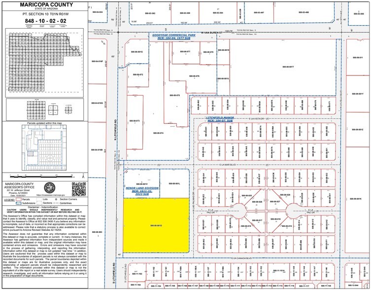 55 N Litchfield Rd, Goodyear, AZ à louer - Plan cadastral – Image 2 sur 16