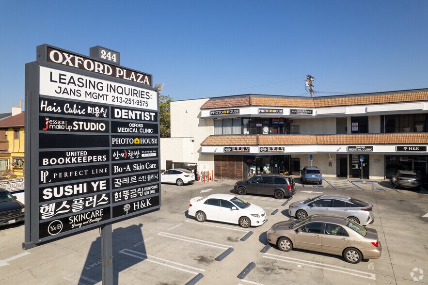 238-244 S Oxford Ave, Los Angeles, CA à louer - Aérien – Image 3 sur 5