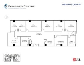 707 Skokie Blvd, Northbrook, IL à louer Plan d’étage– Image 1 sur 1