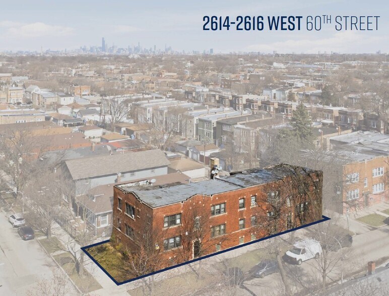 2614 W 60th St, Chicago, IL à vendre - Photo principale – Image 1 sur 1