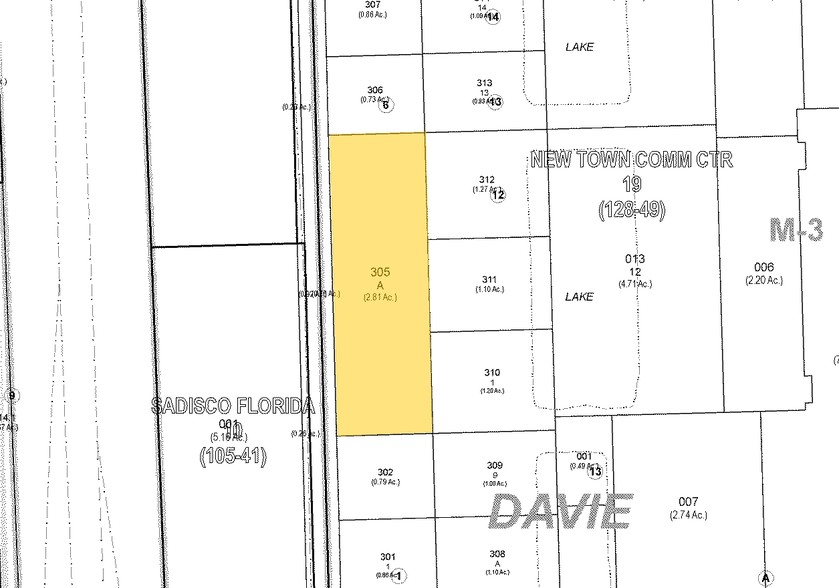 4081 SW 47th Ave, Davie, FL à louer - Plan cadastral – Image 3 sur 3