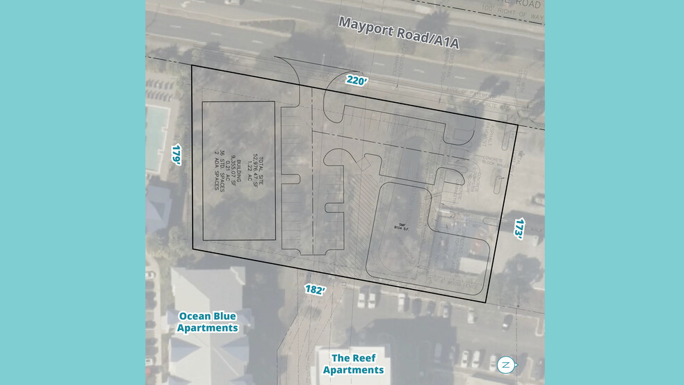 0 Mayport rd, Jacksonville, FL à louer - Plan de site – Image 2 sur 5