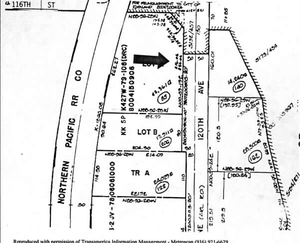 11447 120th Ave NE, Kirkland, WA à louer - Plan cadastral – Image 2 sur 3