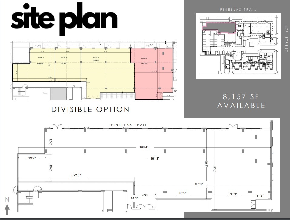 201 17th St, Saint Petersburg, FL à louer Plan de site– Image 1 sur 1