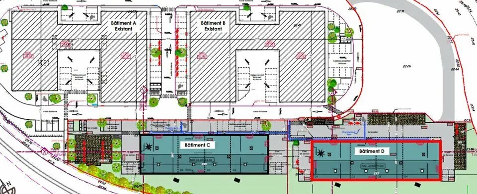 Local d'activités dans Cormelles-le-Royal à vendre - Photo de l’immeuble – Image 3 sur 5