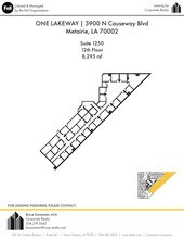 3900 N Causeway Blvd, Metairie, LA à louer Plan de site– Image 1 sur 1