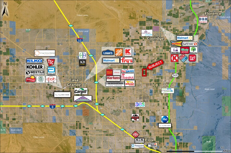NEC 11 Mile Corner and Storey Road, Casa Grande, AZ à vendre - Photo de l’immeuble – Image 3 sur 3