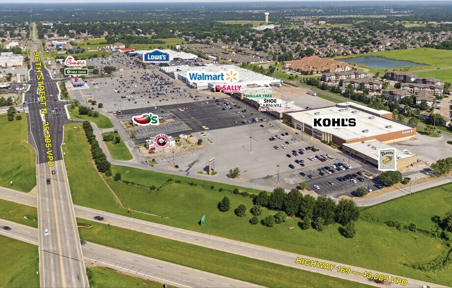 12101-12405 E 96th St N, Owasso, OK à louer - Aérien – Image 2 sur 4
