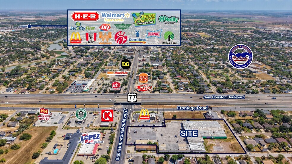 875 S Sam Houston Blvd, San Benito, TX à louer - Photo de l’immeuble – Image 2 sur 8