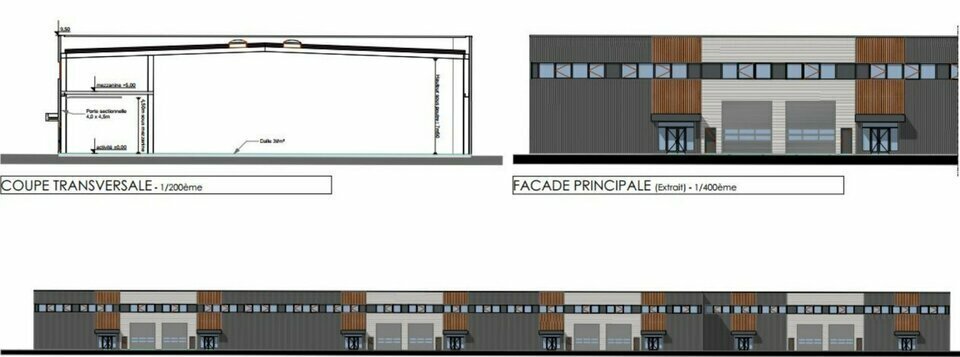 Local d'activités dans Gretz-Armainvilliers à vendre - Plan d’étage – Image 2 sur 2
