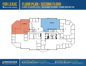 8820 Columbia 100 Pky, Columbia, MD à louer Plan d’étage– Image 1 sur 1