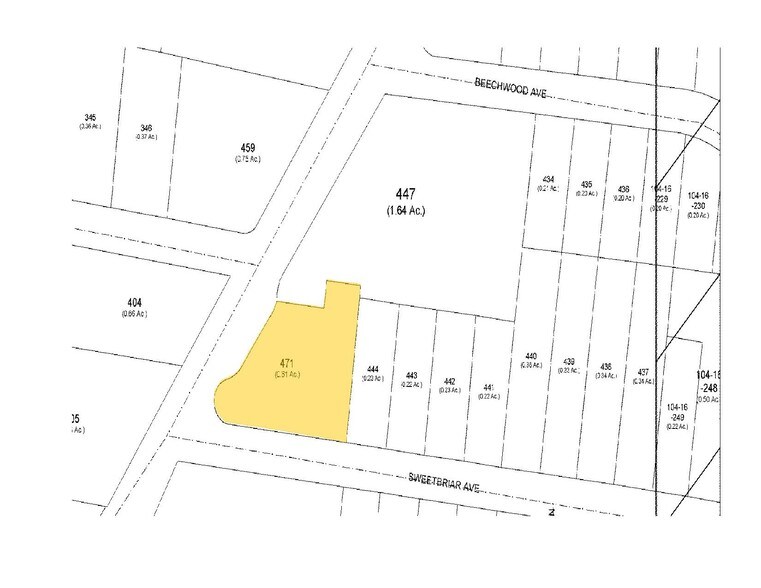 2424 21st Ave S, Nashville, TN à louer - Plan cadastral – Image 3 sur 3