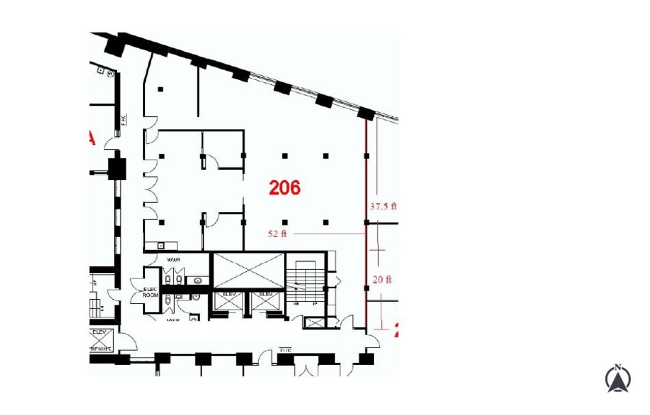 248-264 The Esplanade, Toronto, ON à louer Plan d’étage– Image 1 sur 1