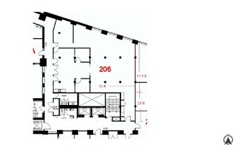 248-264 The Esplanade, Toronto, ON à louer Plan d’étage– Image 1 sur 1