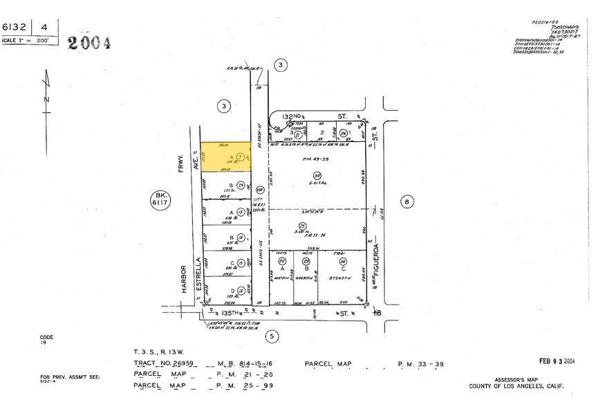 13222 Estrella Ave, Gardena, CA à louer - Plan cadastral – Image 3 sur 4