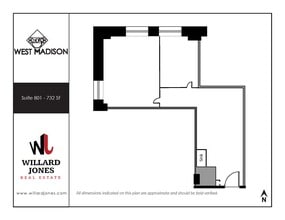 105 W Madison St, Chicago, IL à louer Plan d’étage– Image 1 sur 1