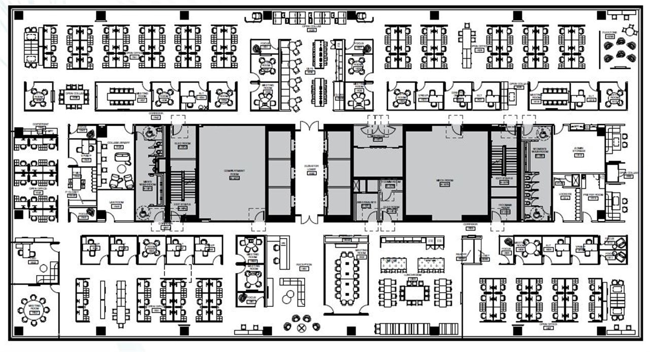 100 Queens Quay E, Toronto, ON à louer Plan d’étage– Image 1 sur 1