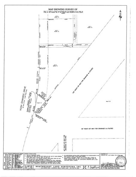 0 Hugh Edwards Dr, Jacksonville, FL à vendre - Plan de site – Image 3 sur 3