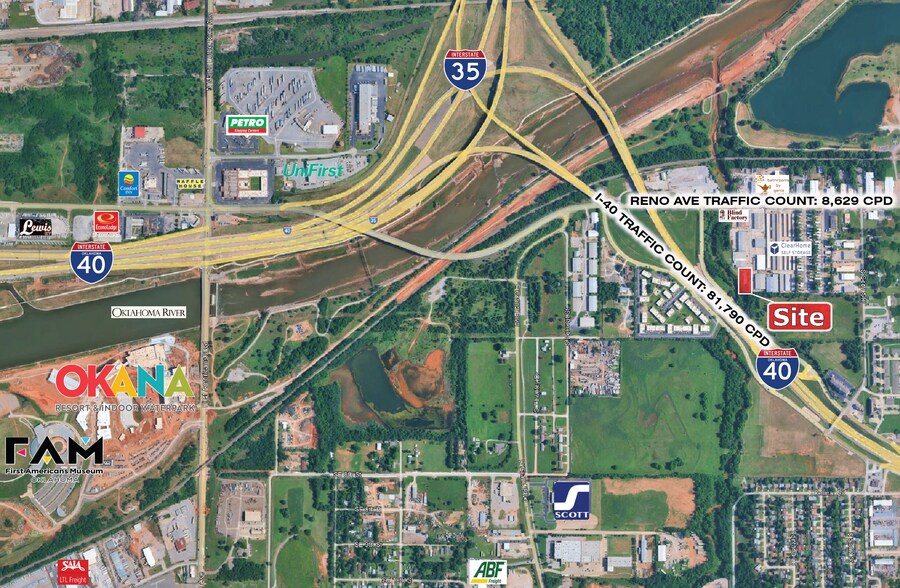 321 Bryant pl, Del City, OK à vendre - Aérien – Image 2 sur 2