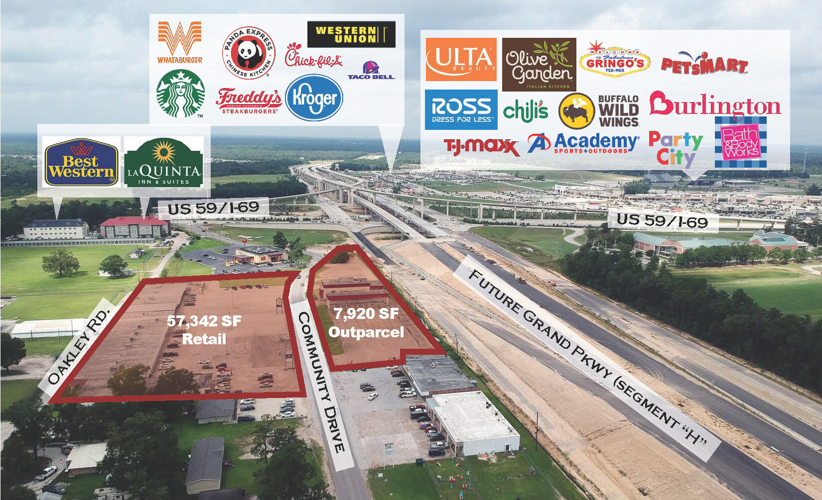 22480-22606 Community Dr, New Caney, TX à louer Photo de l’immeuble– Image 1 sur 9