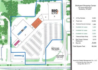 Plus de détails pour 118-180 Kents Ridge Rd, Richlands, VA - Local commercial à louer