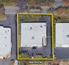 50 Keyland Ct, Bohemia, NY - VUE AÉRIENNE  vue de carte