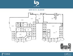 14500 Trinity Blvd, Fort Worth, TX à louer Plan d’étage– Image 2 sur 2