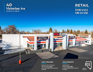 Plus de détails pour 40 E Victorian Ave, Sparks, NV - Local commercial à louer