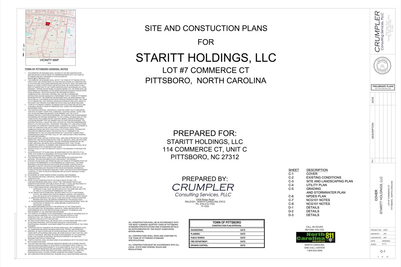 Plan de site
