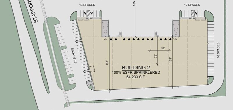 13527 Stafford Rd., Stafford, TX à louer - Plan d’étage – Image 3 sur 5