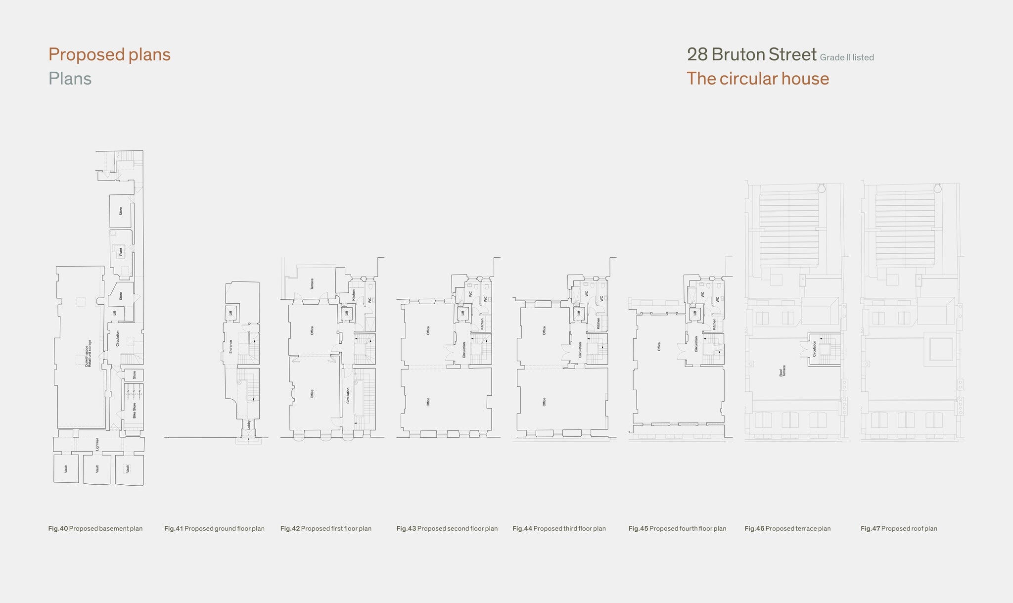 28 Bruton St, Londres à louer Plan de site– Image 1 sur 1