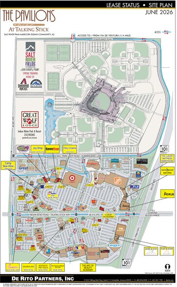 South of SWC Talking Stick Way & 101 loop, Scottsdale, AZ à louer - Plan de site – Image 3 sur 4